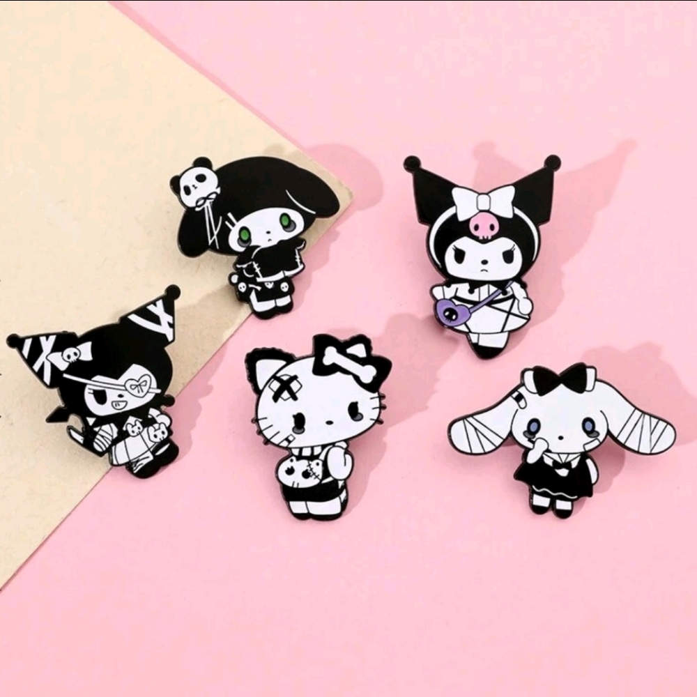 5 piece pin set